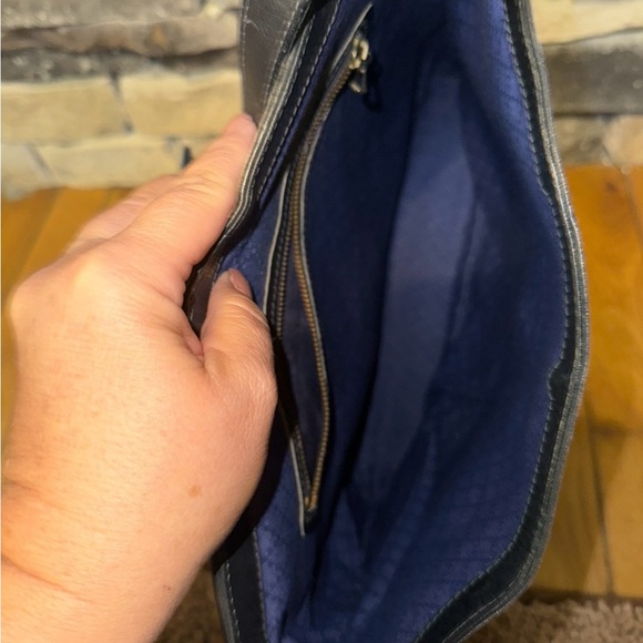 Navy Gucci Sherry line shoulder tote - Picture 8 of 8